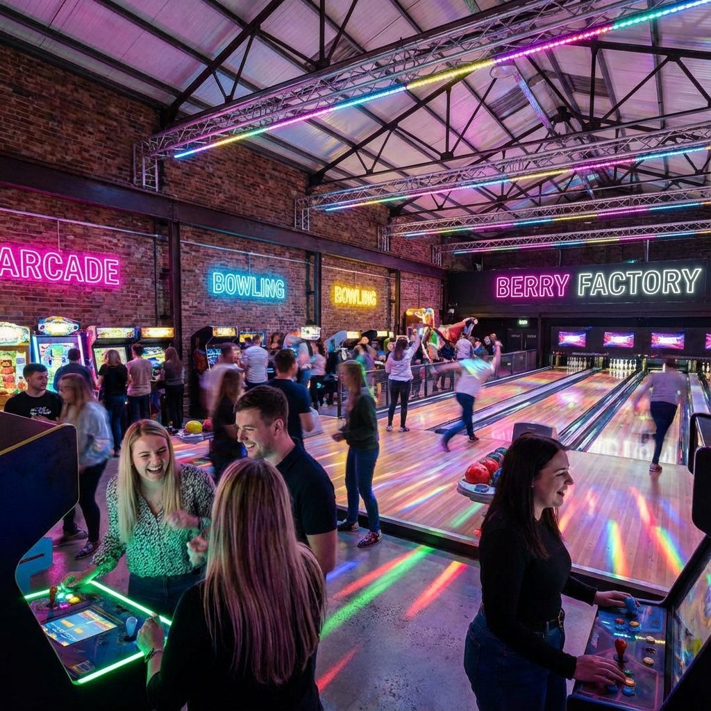 Ambiance du complexe Berry Factory