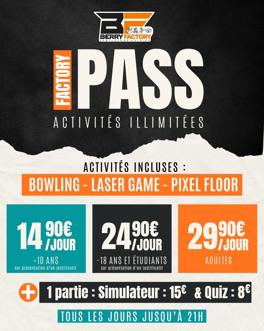 Image de popup pour les pass Berry Factory