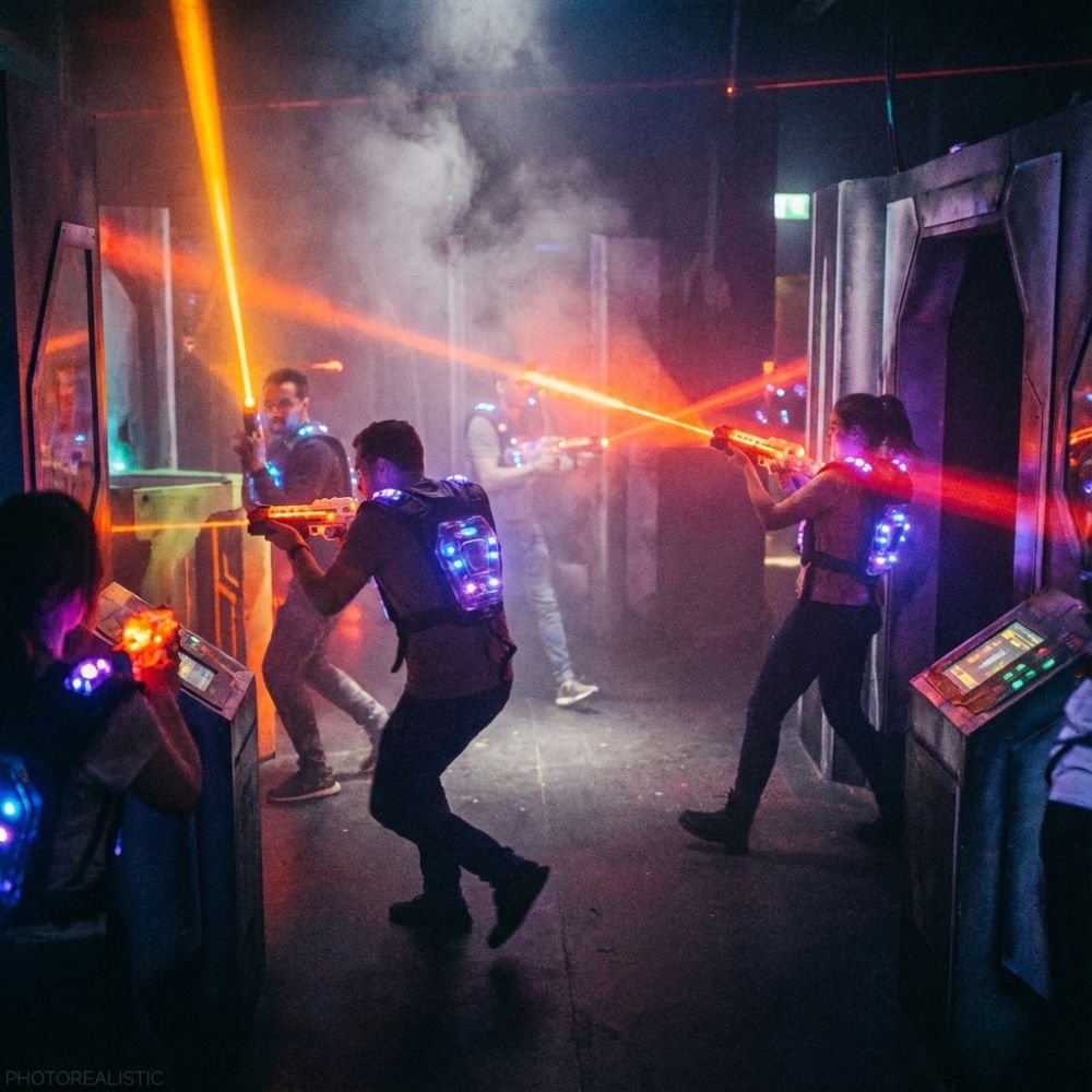 Laser game