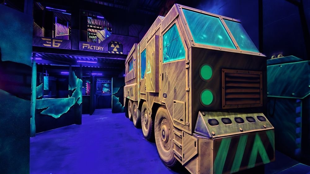 Arène du laser game