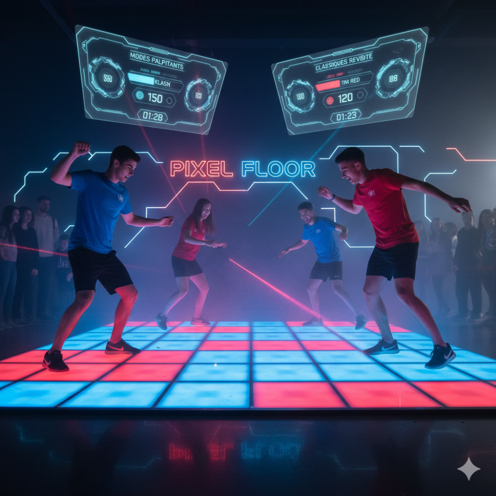 Participants du pixel floor